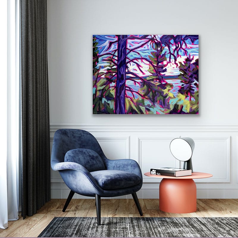 Into the Valley - sitting room art